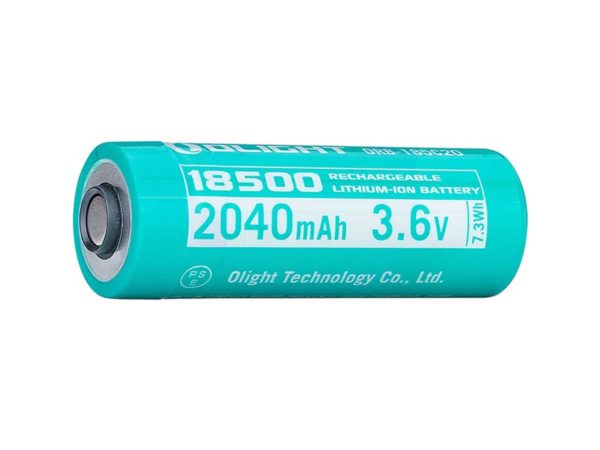 Baterie Olight 18500 - nabíjecí 2040mAh 3,6V